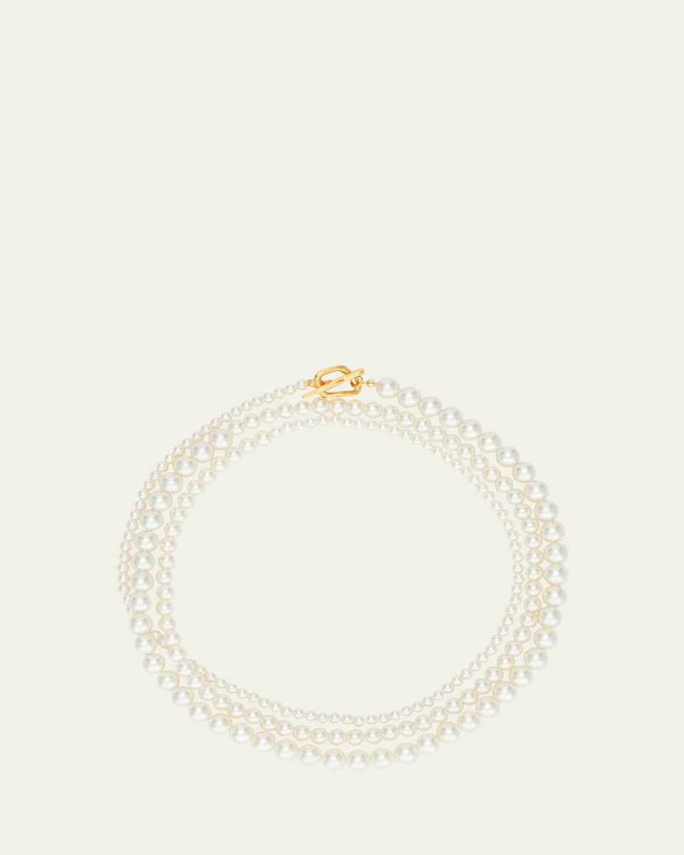 Louise Pearly Strand Necklace